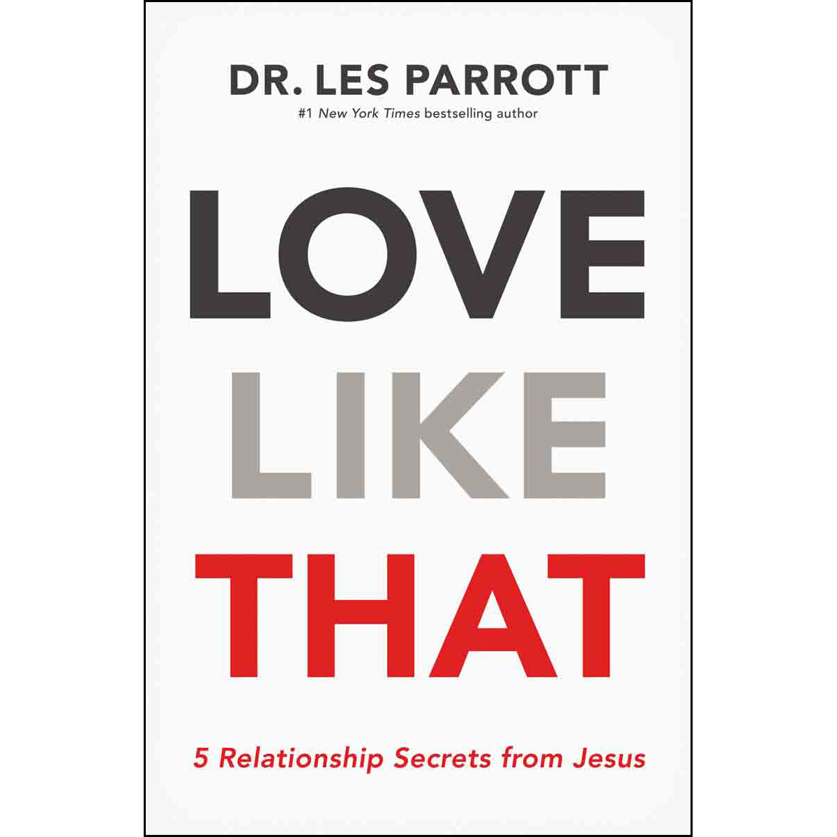 Love Like That: 5 Relationship Secrets From Jesus ITPE