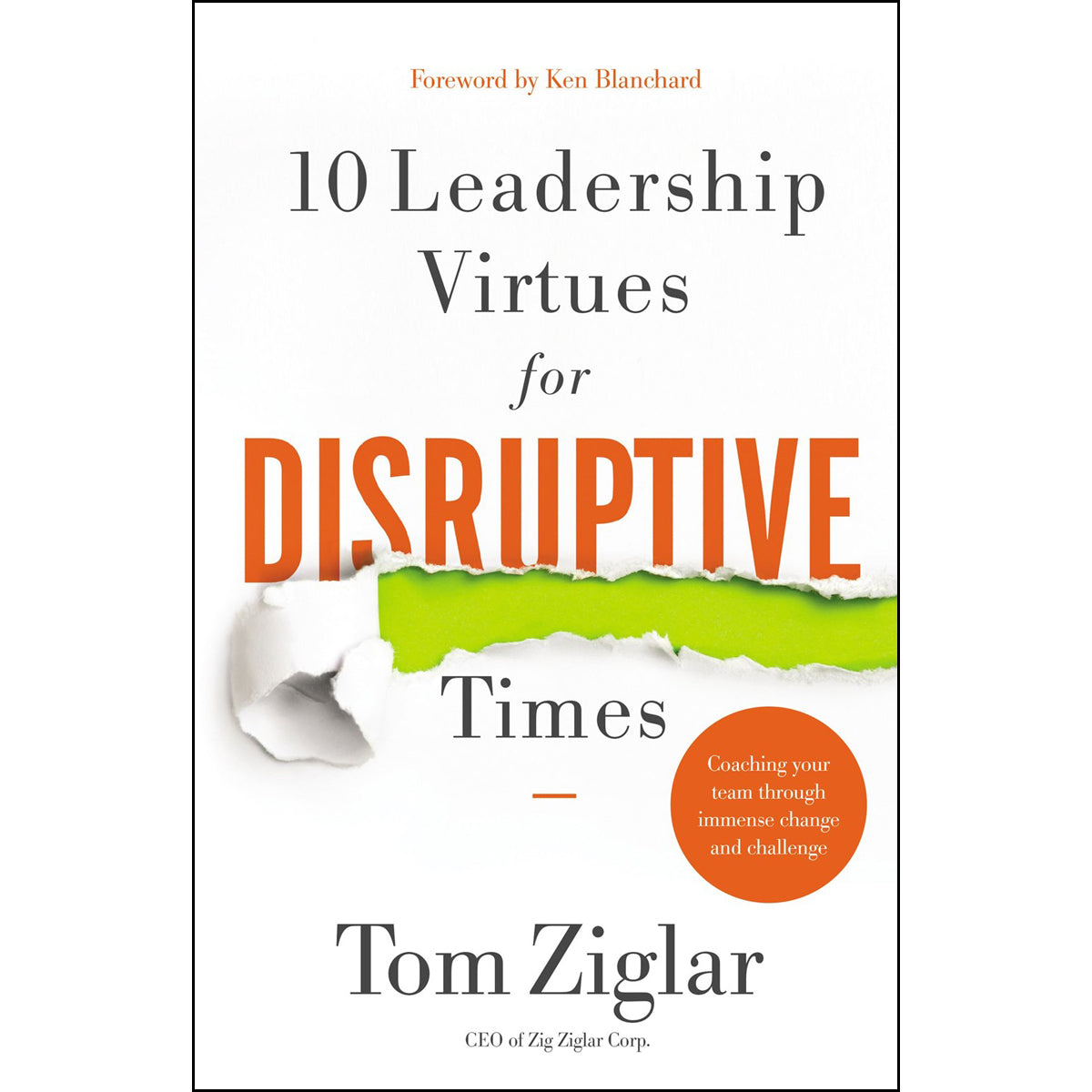 10 Leadership Virtues For Disruptive Time (Hardcover)