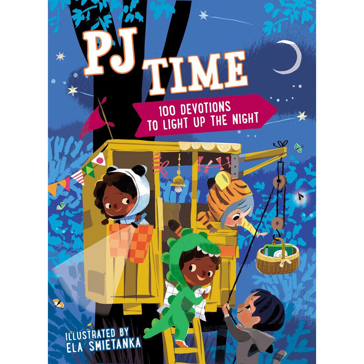 PJ Time: 100 Devotions To Light Up The Night (Hardcover)