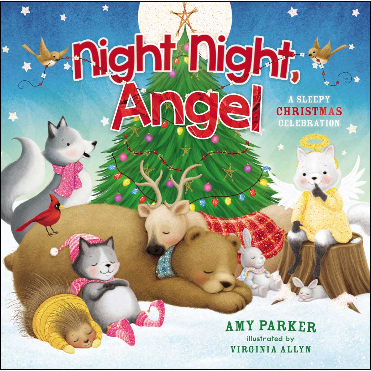 Night Night, Angel: A Sleepy Christmas Celebration (Night Night Series)(Board Book)