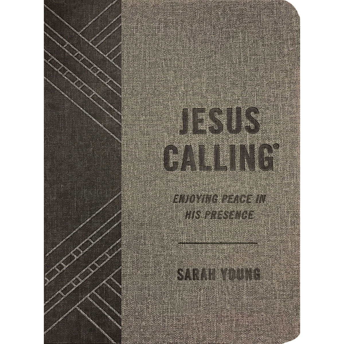 Jesus Calling: Enjoying Peace In His Presence Grey (Imitation Leather)