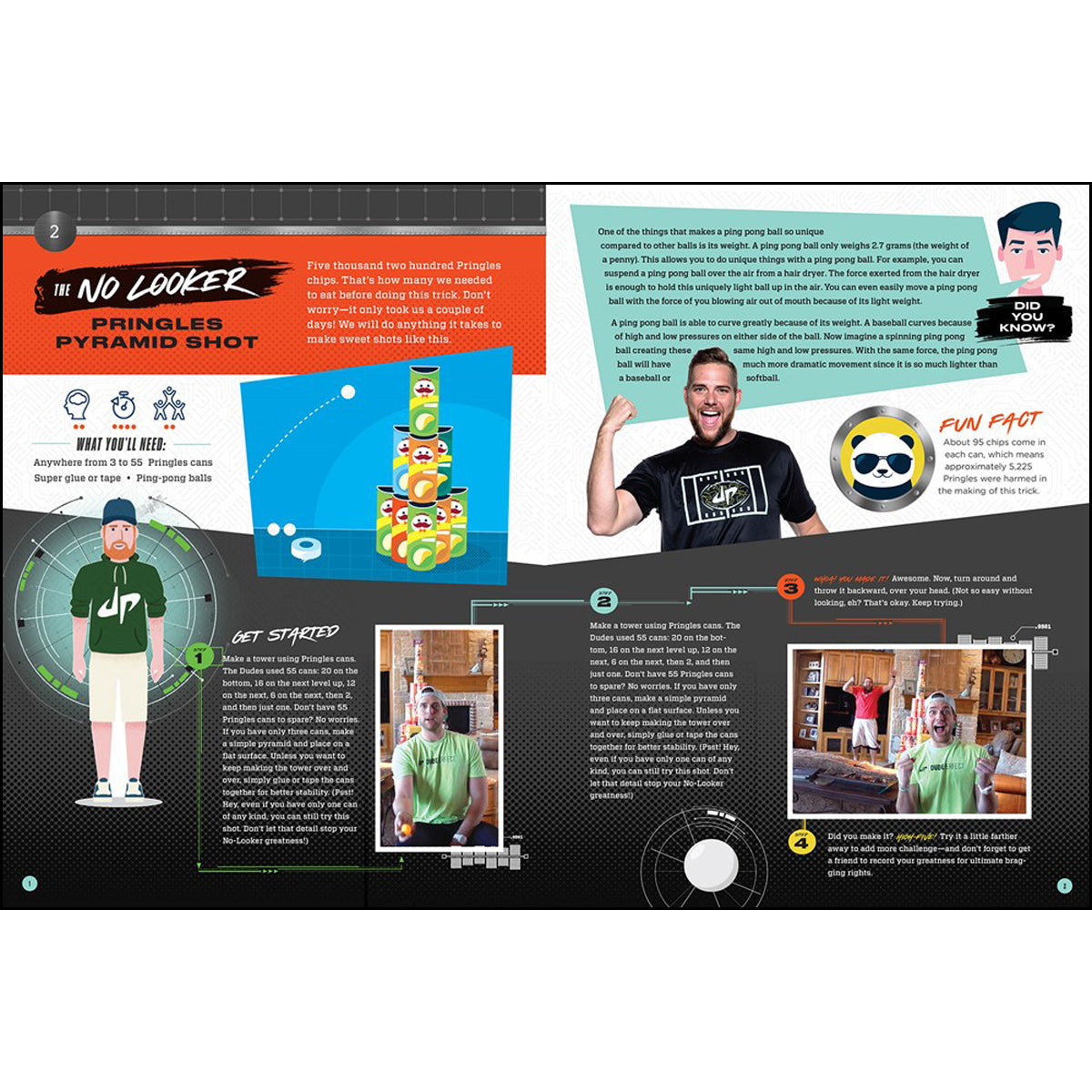 Dude Perfect: 101 Tricks, Tips, And Cool Stuff (Hardcover)