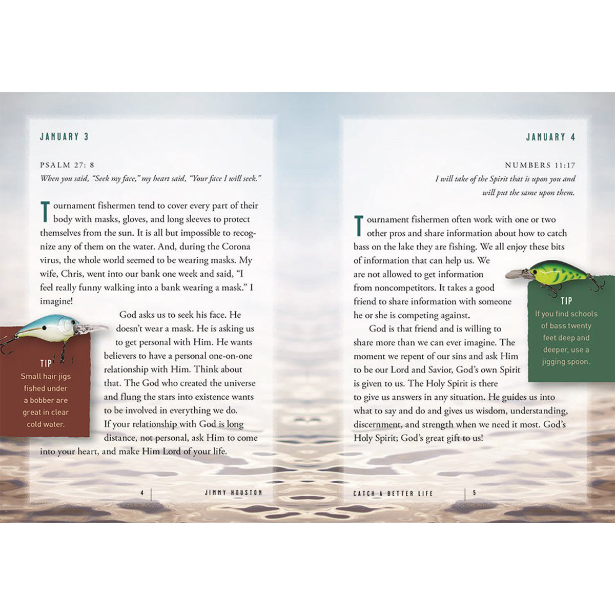 Catch A Better Life: Daily Devotions And Fishing Tips (Hardcover)