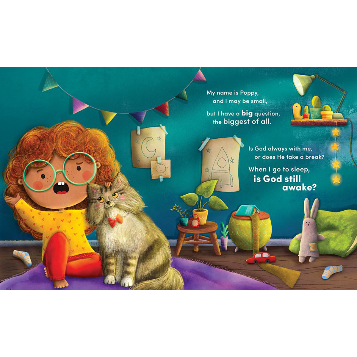 Is God Still Awake?: A Small Girl With A Big Question About God (Hardcover)