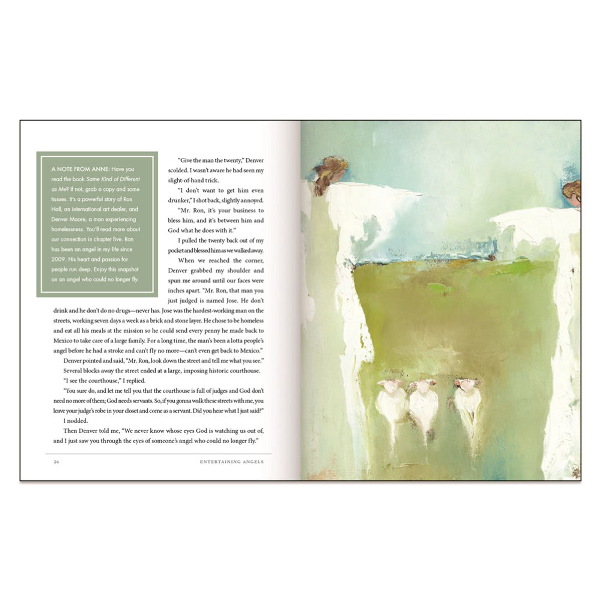 Entertaining Angels: Inspired By Divine Encounters (HC)