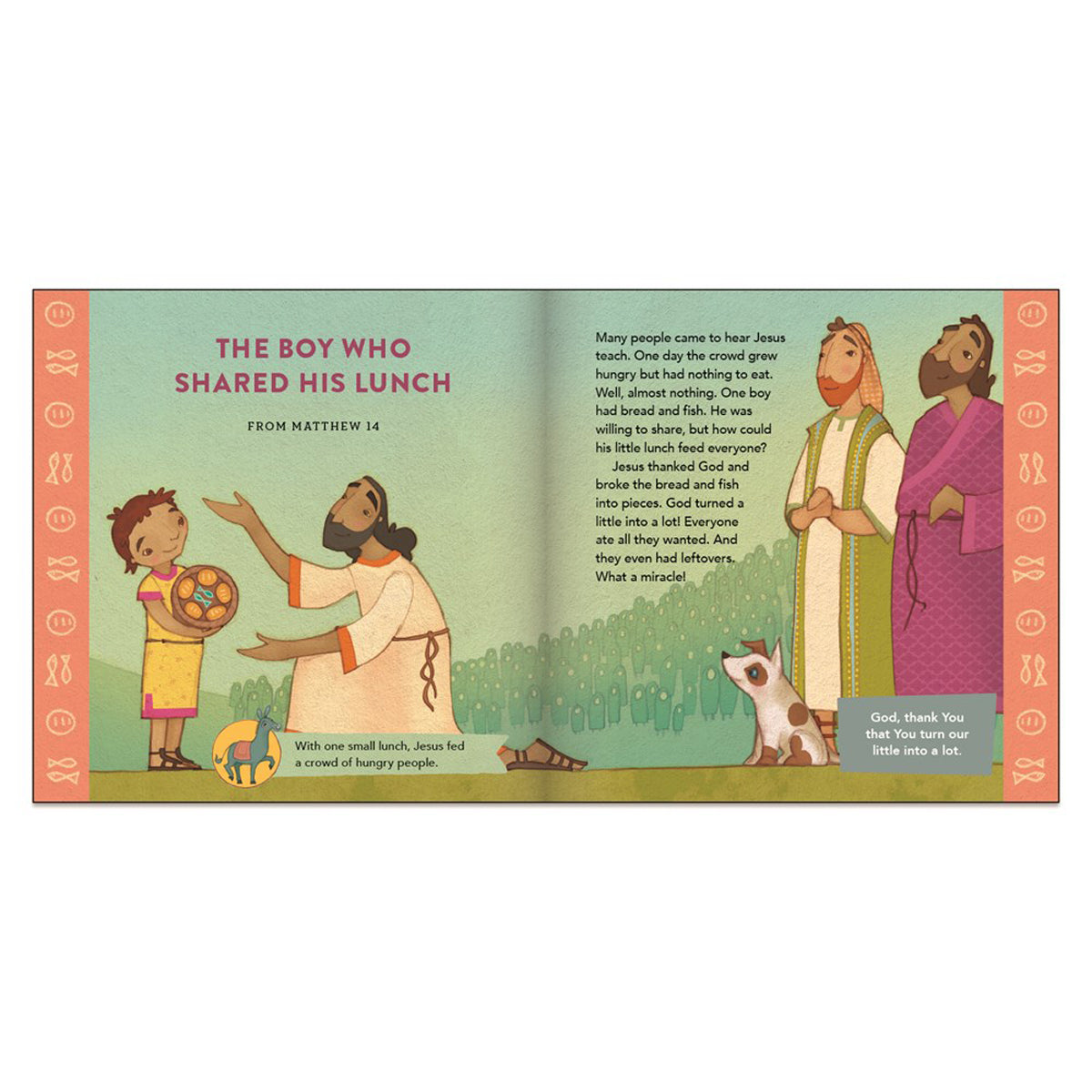 Stories Of Jesus For Little Ones (Board Book)