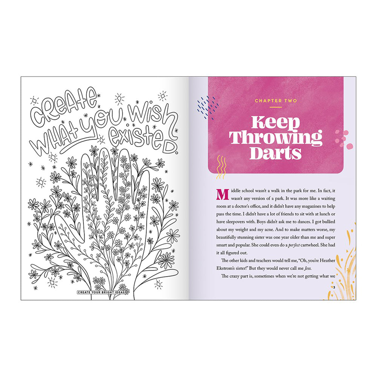 Create Your Bright Ideas: Read, Journal & Color / Future You Imagine (PB)