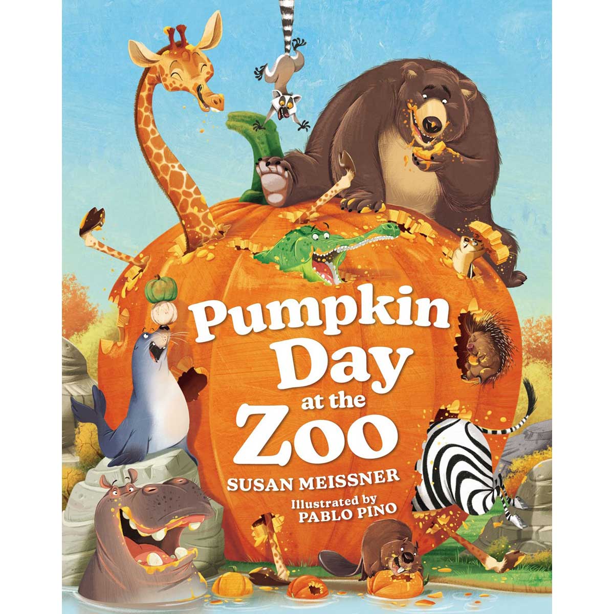 Pumpkin Day At The Zoo (Hardcover)