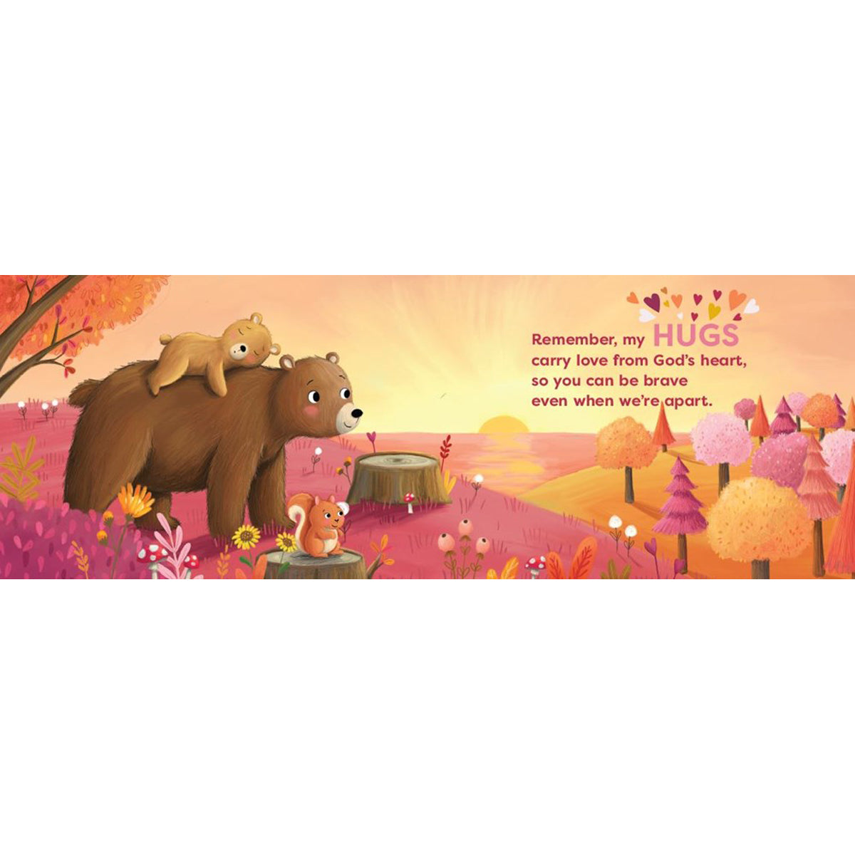 Very Beary Hugs: God's Love Makes Us Brave (Board Book)