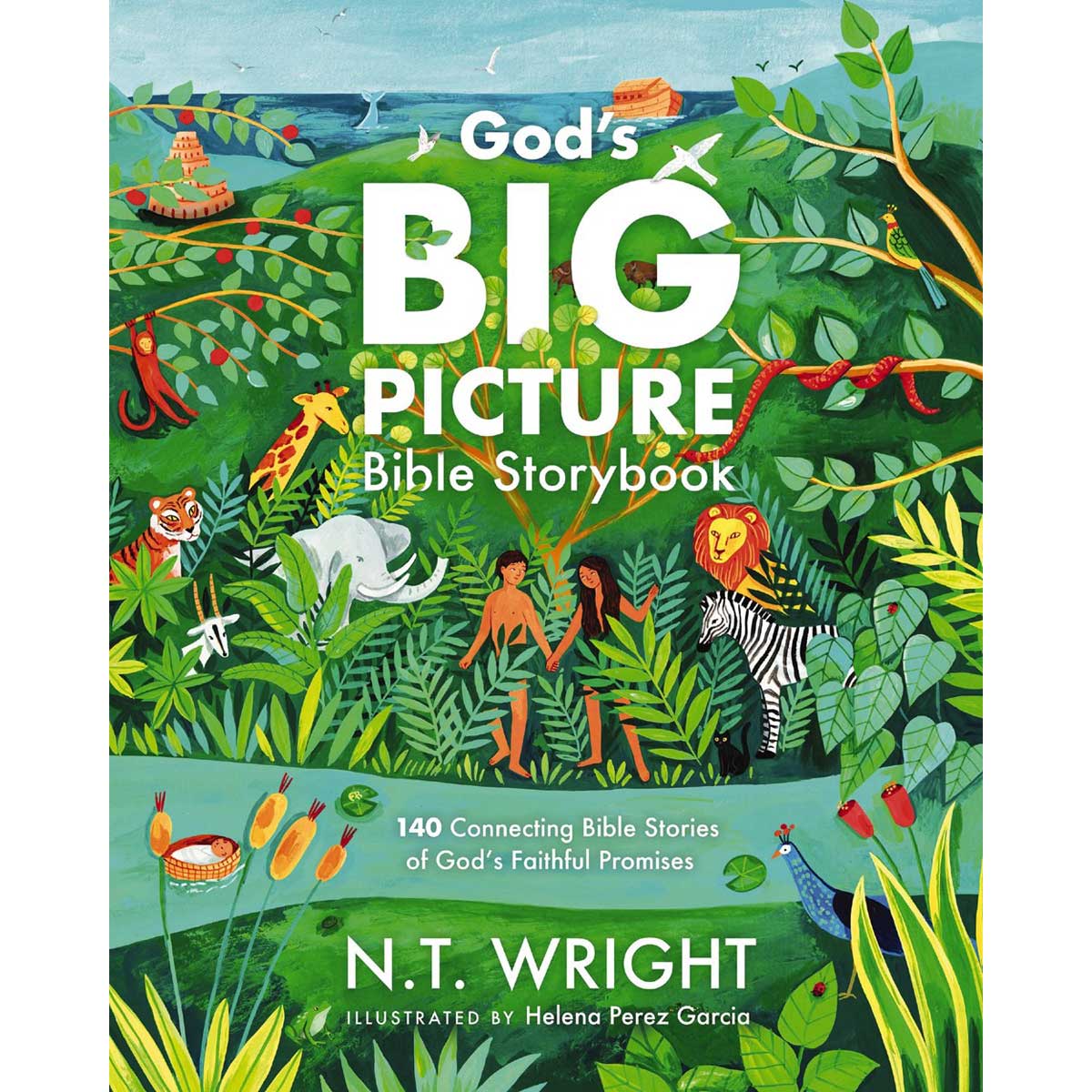 God's Big Picture Bible Storybook: 140 Connecting Bible Stories of God's Faithful Promises HC