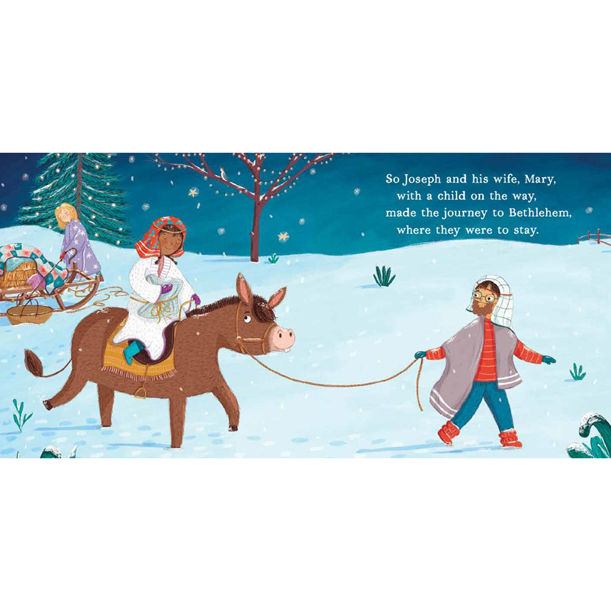 Once Upon The Very First Christmas For Little Ones (Board Book)