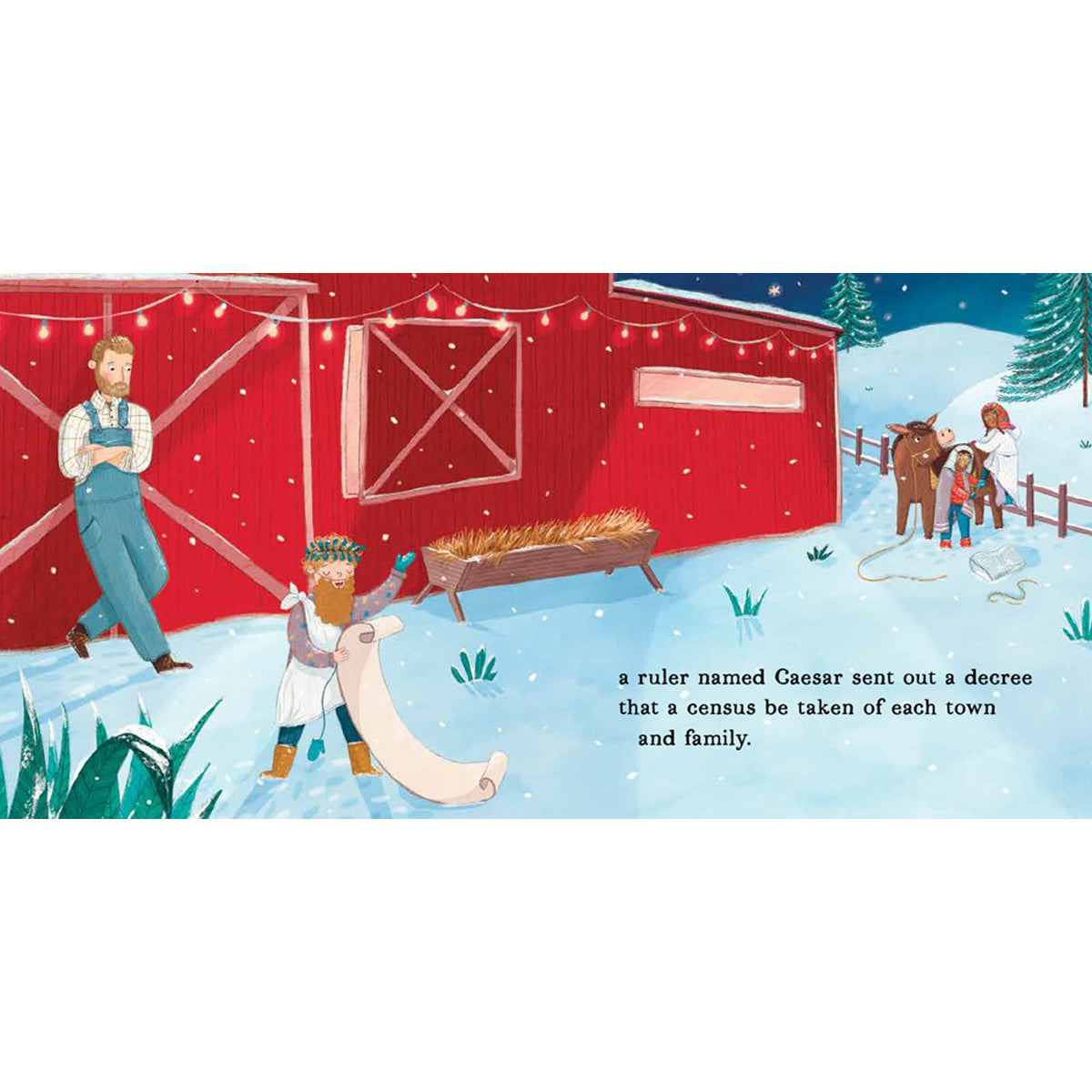 Once Upon The Very First Christmas For Little Ones (Board Book)