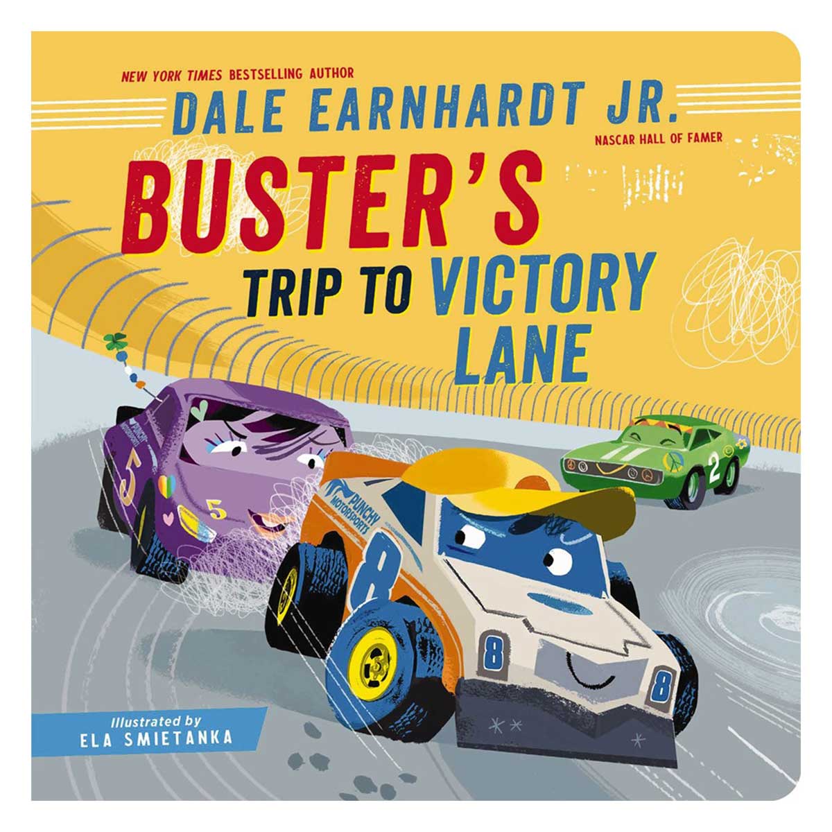 Buster's Trip to Victory Lane - 1 Buster The Race Car (Board Book)