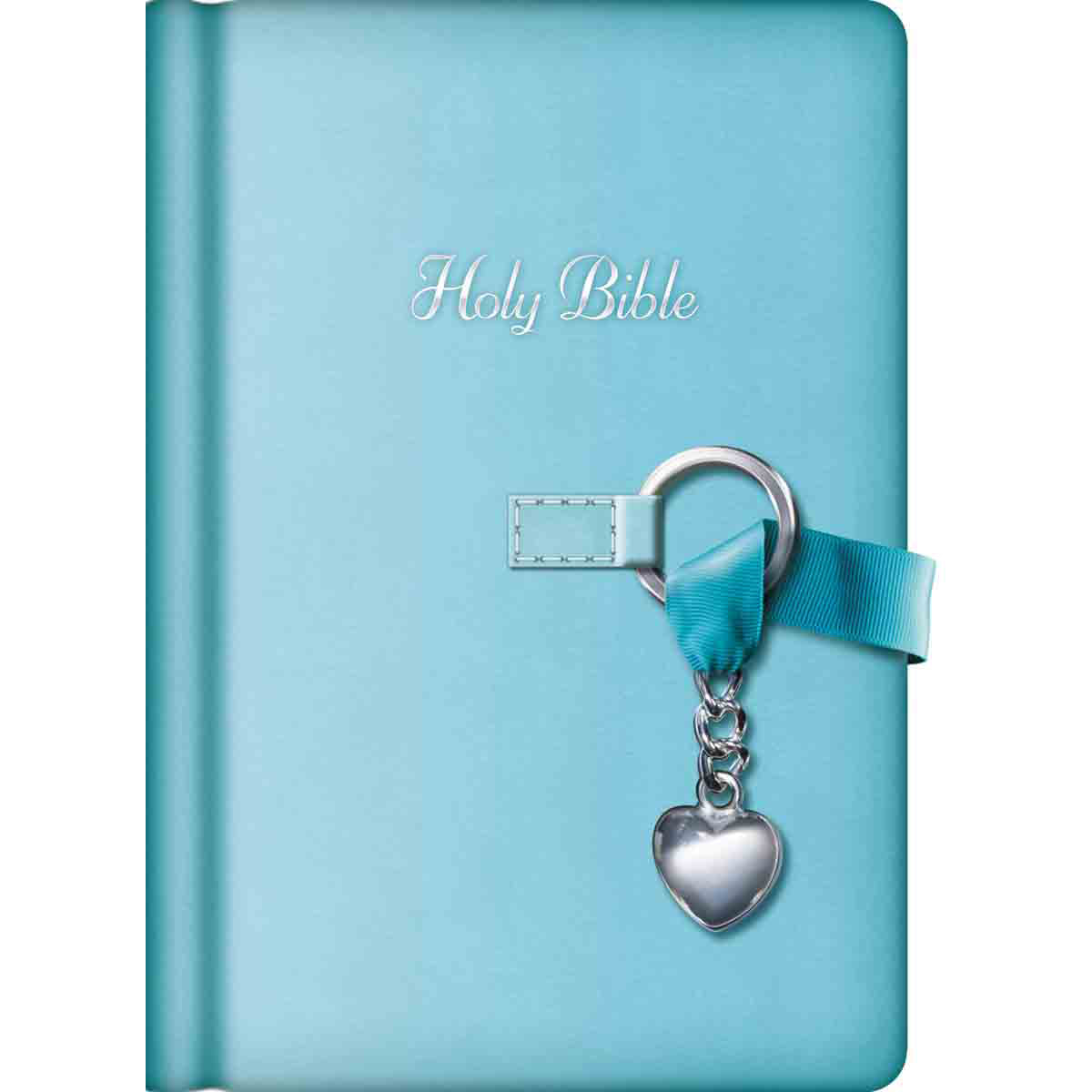 NKJV Blue Hardcover Simply Charming Bible