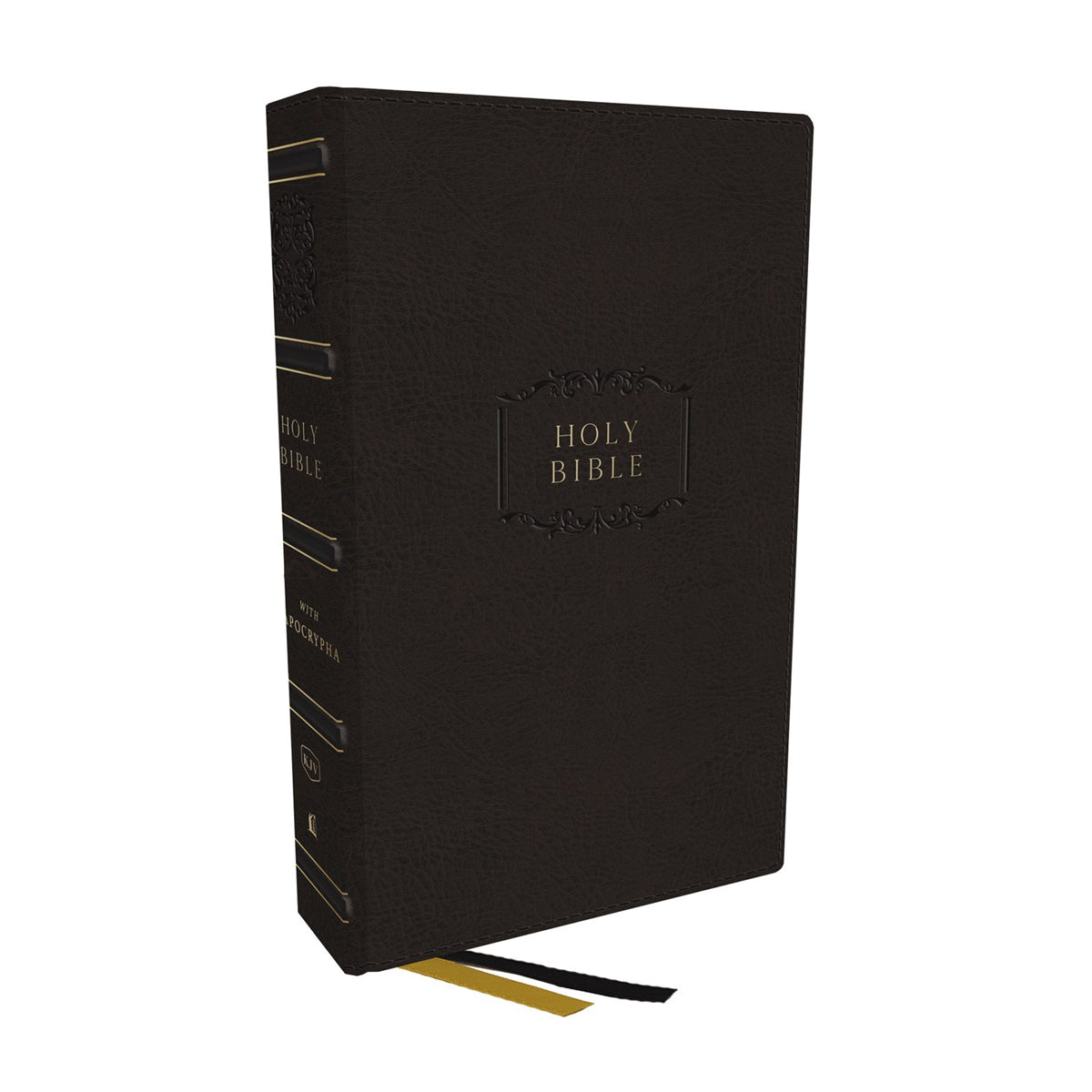 KJV Center-Column Reference Bible Apocrypha Red Letter Black (Imitation Leather)