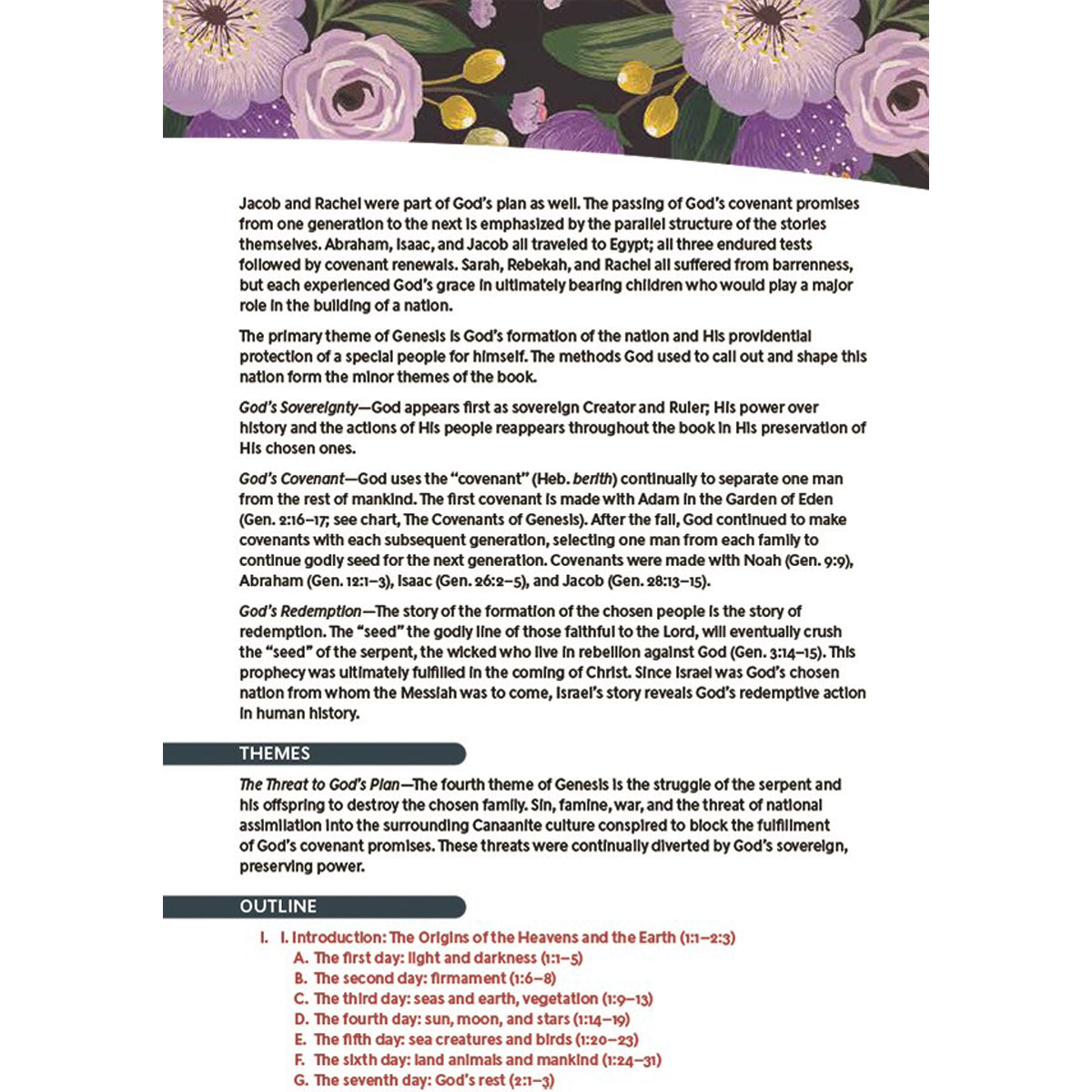 KJV Woman's Study Bible Cloth Purple Floral Comfort Print (Hardcover)