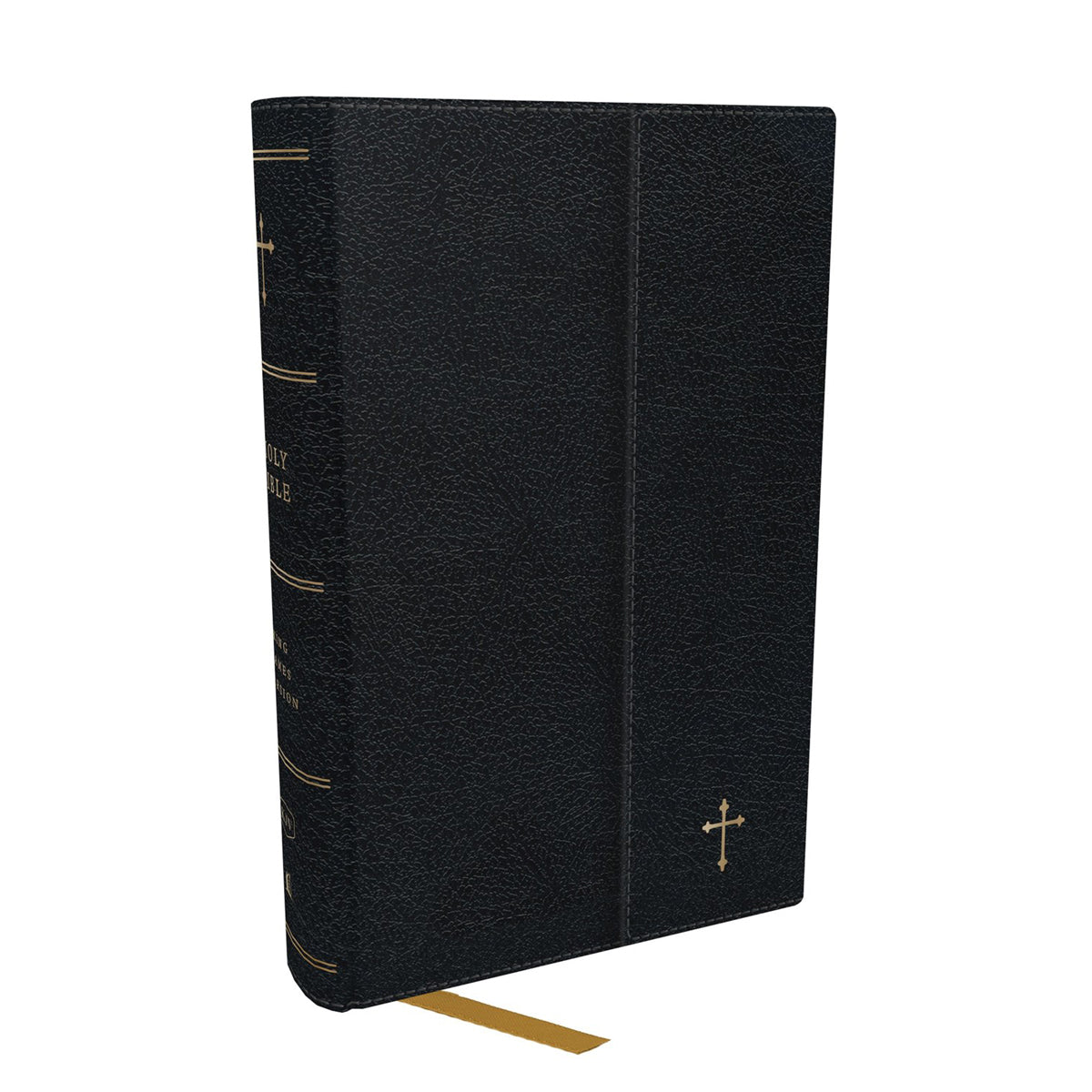 KJV Compact Reference Bible Red Letter With Flap Black (Comfort Print)(Flexcover)