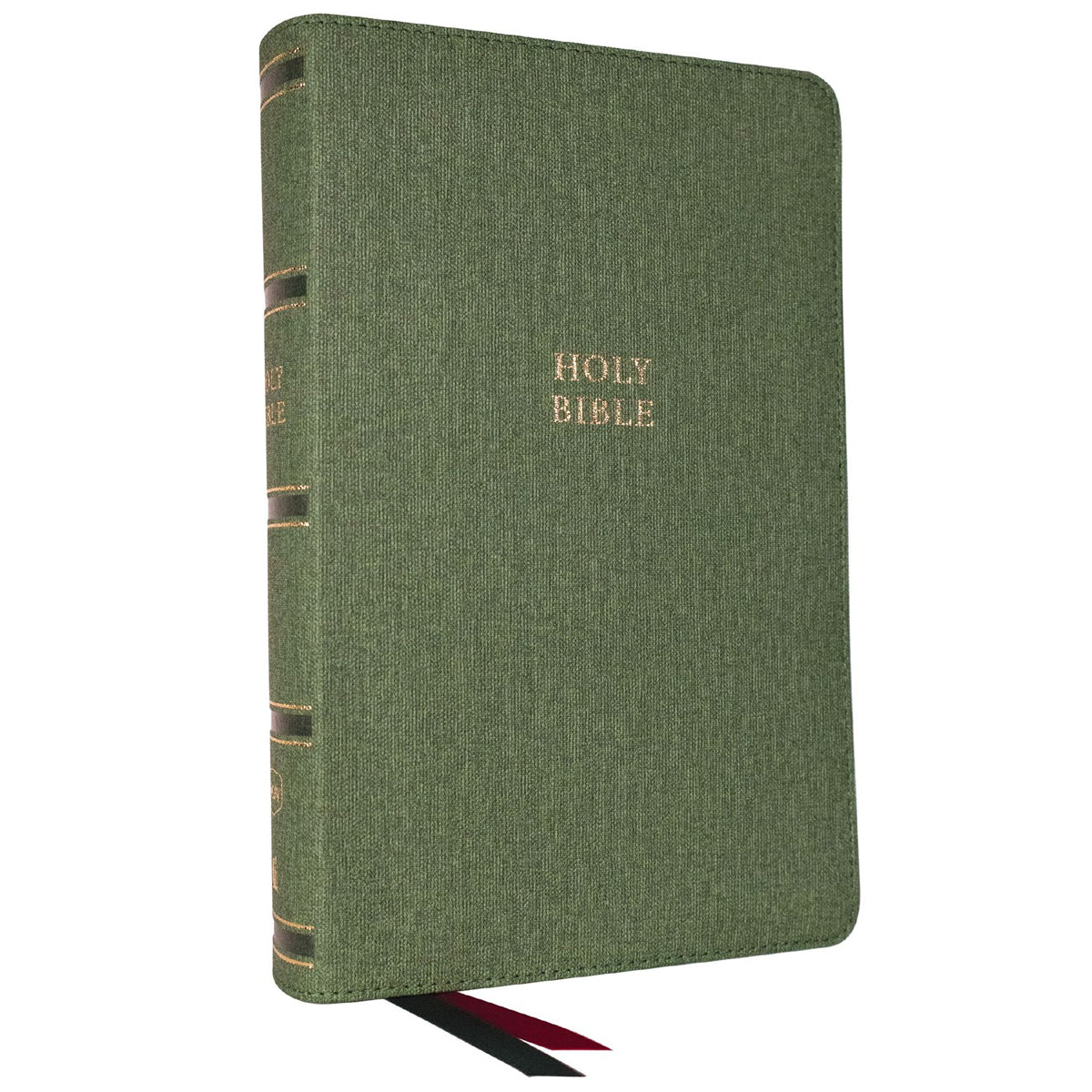 NKJV Green Imitation Leather Single-Column Verse-by-Verse Reference Bible Indexed Comfort Print
