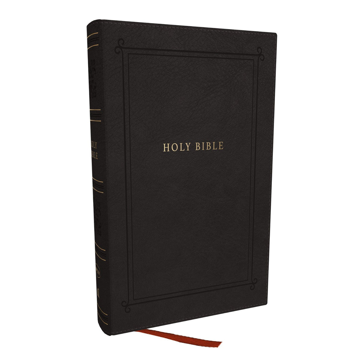 NKJV Black Imitation Leather Personal Size Reference Bible Large Comfort Print Indexed