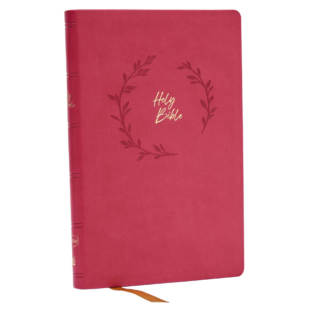 NKJV Pink Imitation Leather Value Ultra Thinline Bible Comfort Print