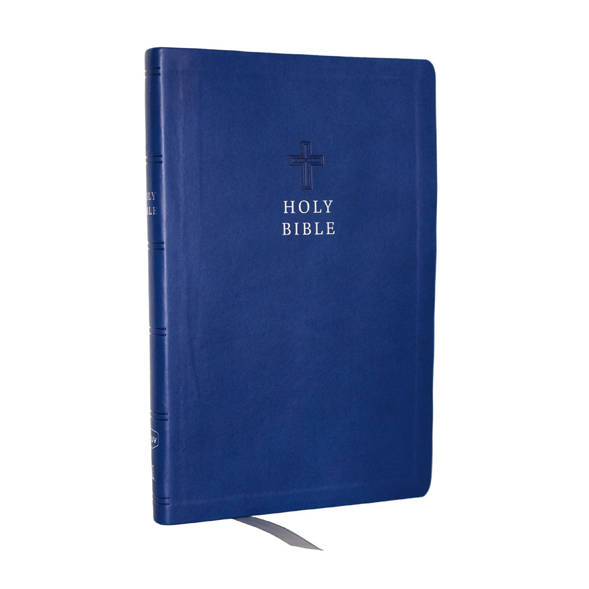 NKJV Blue Imitation Leather Value Ultra Thinline Bible Comfort Print