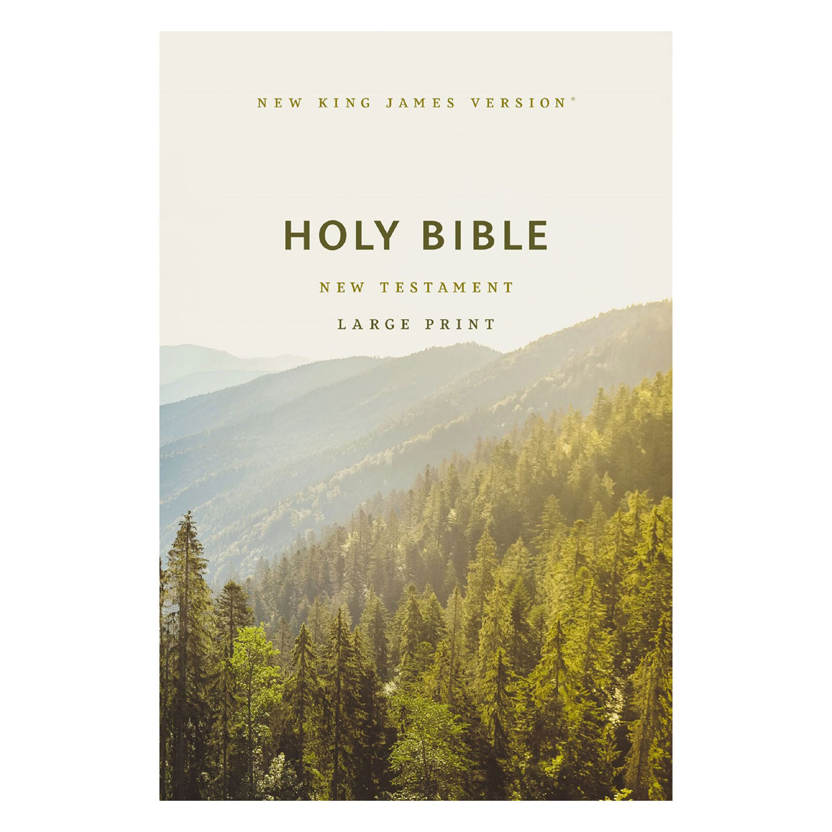 NKJV Scenic Paperback Outreach New Testament Bible Large Comfort Print