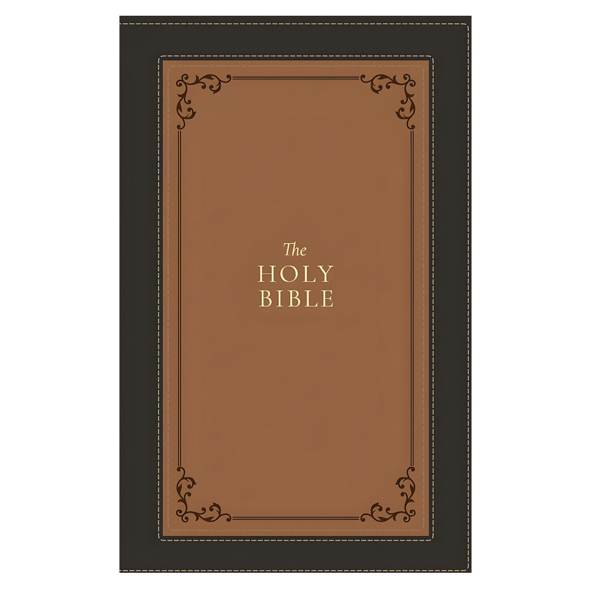 KJV Holy Bible with Apocrypha, 1611 Edition, Imitation Leather, Brown