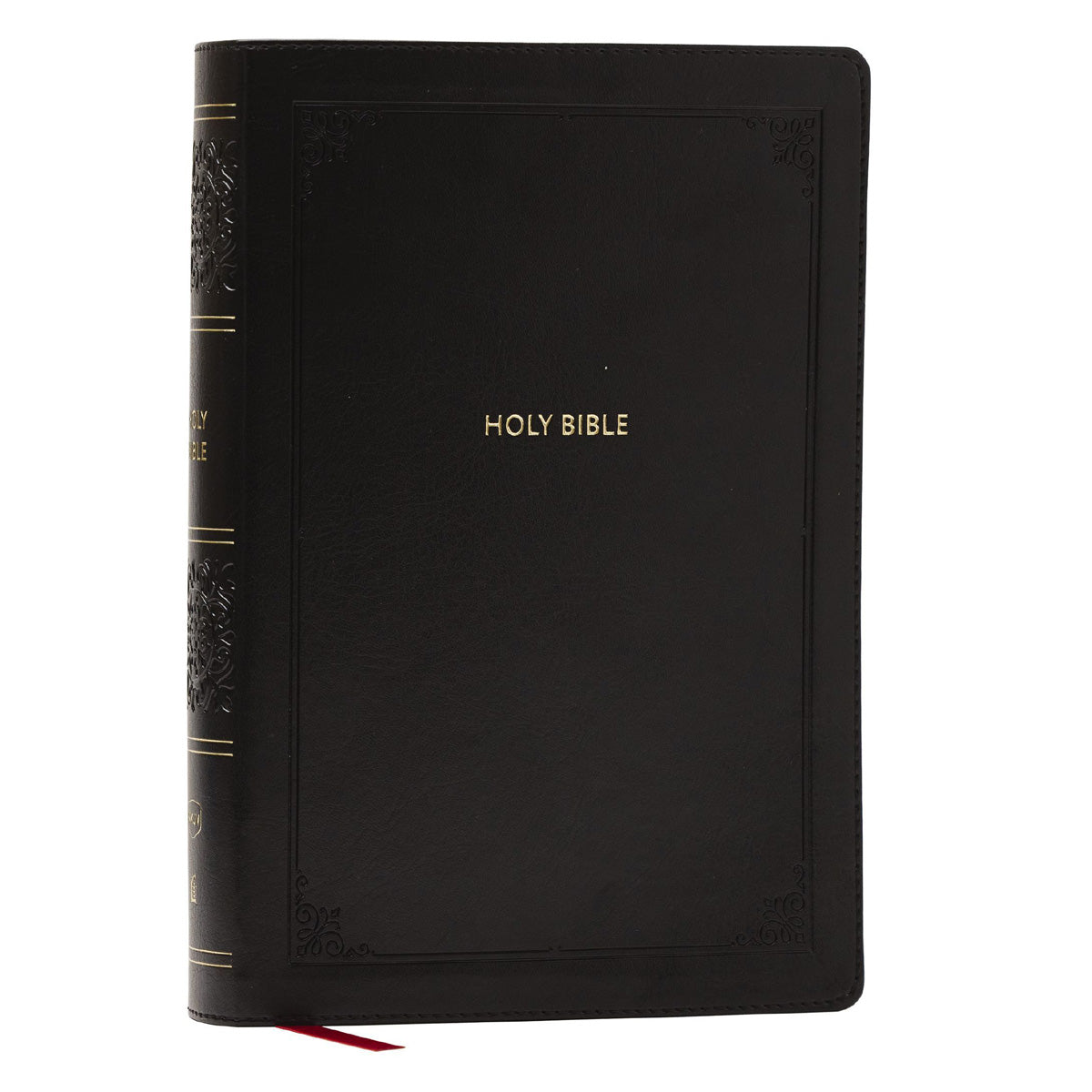 NKJV Black Imitation Leather End-of-Verse Reference Bible Comfort Giant Print