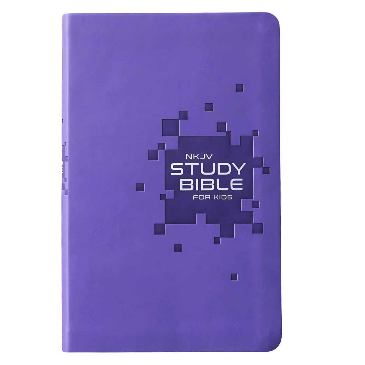 NKJV Purple Imitation Leather Study Bible for Kids