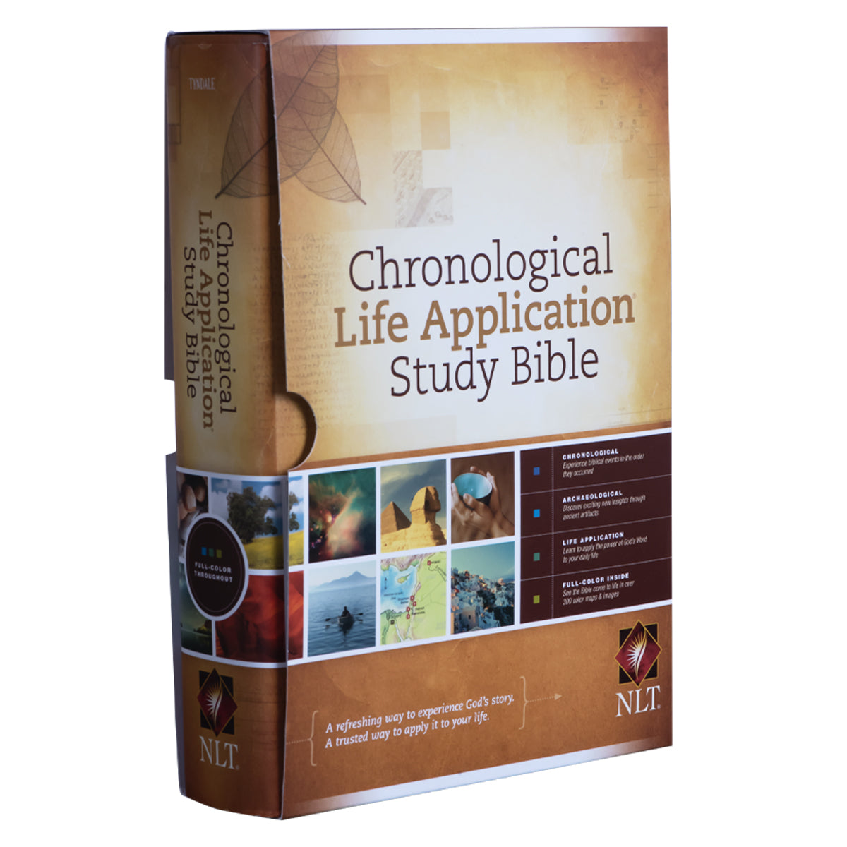 NLT Chronological Life Application Study Bible (Hardcover)