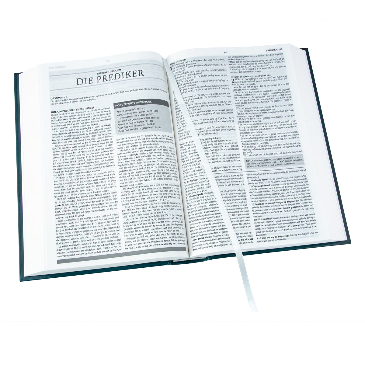 Afrikaans 1933/1953 Vertaling Groen Hardeband Verklarende Studiebybel