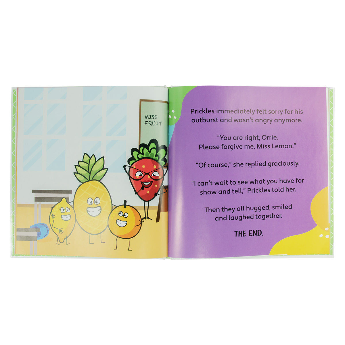 Goodness Gentleness Self-Control (3 Fruits Of The Spirit)(Hardcover)