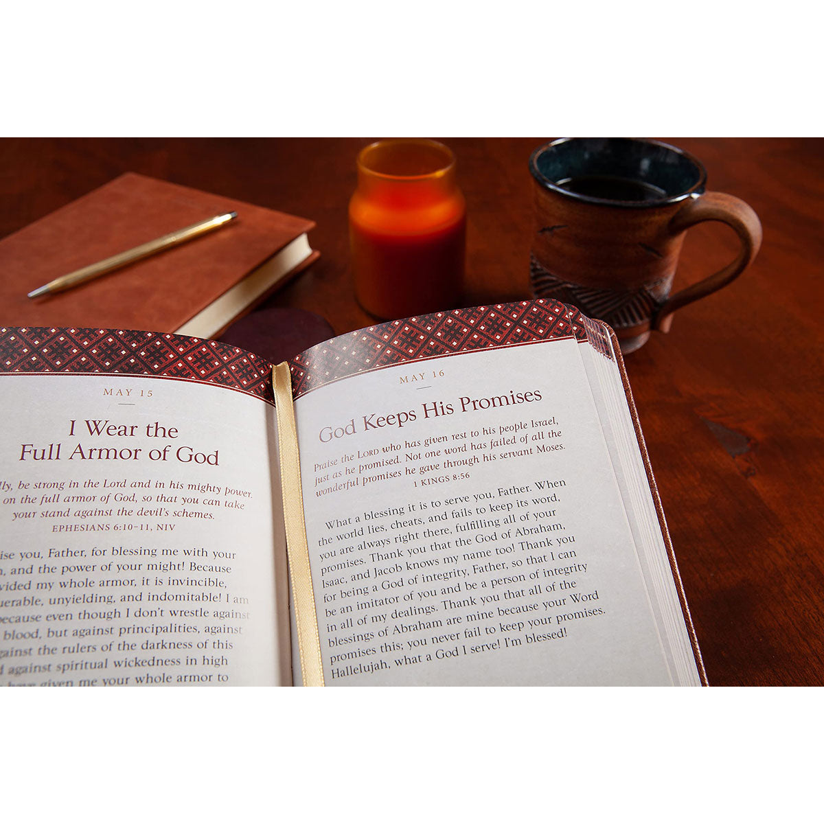 Daily Declarations Of Faith For Men (Imitation Leather)