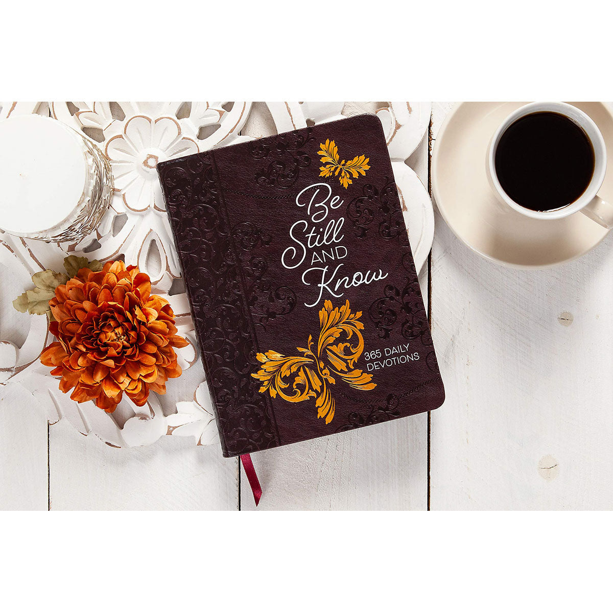 Be Still And Know: 365 Daily Devotions Brown (Imitation Leather)