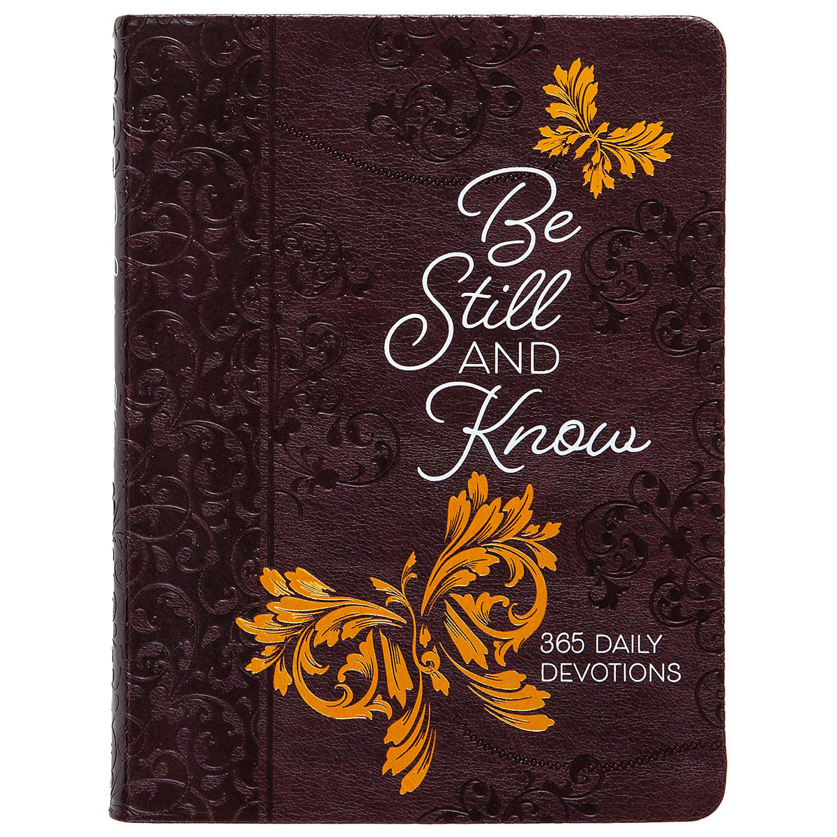 Be Still And Know: 365 Daily Devotions Brown (Imitation Leather)