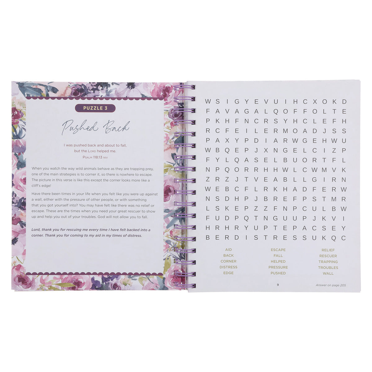 Bible Word Search Devotional: 100 Days of Worship from the Book of Psalms Large Print SB