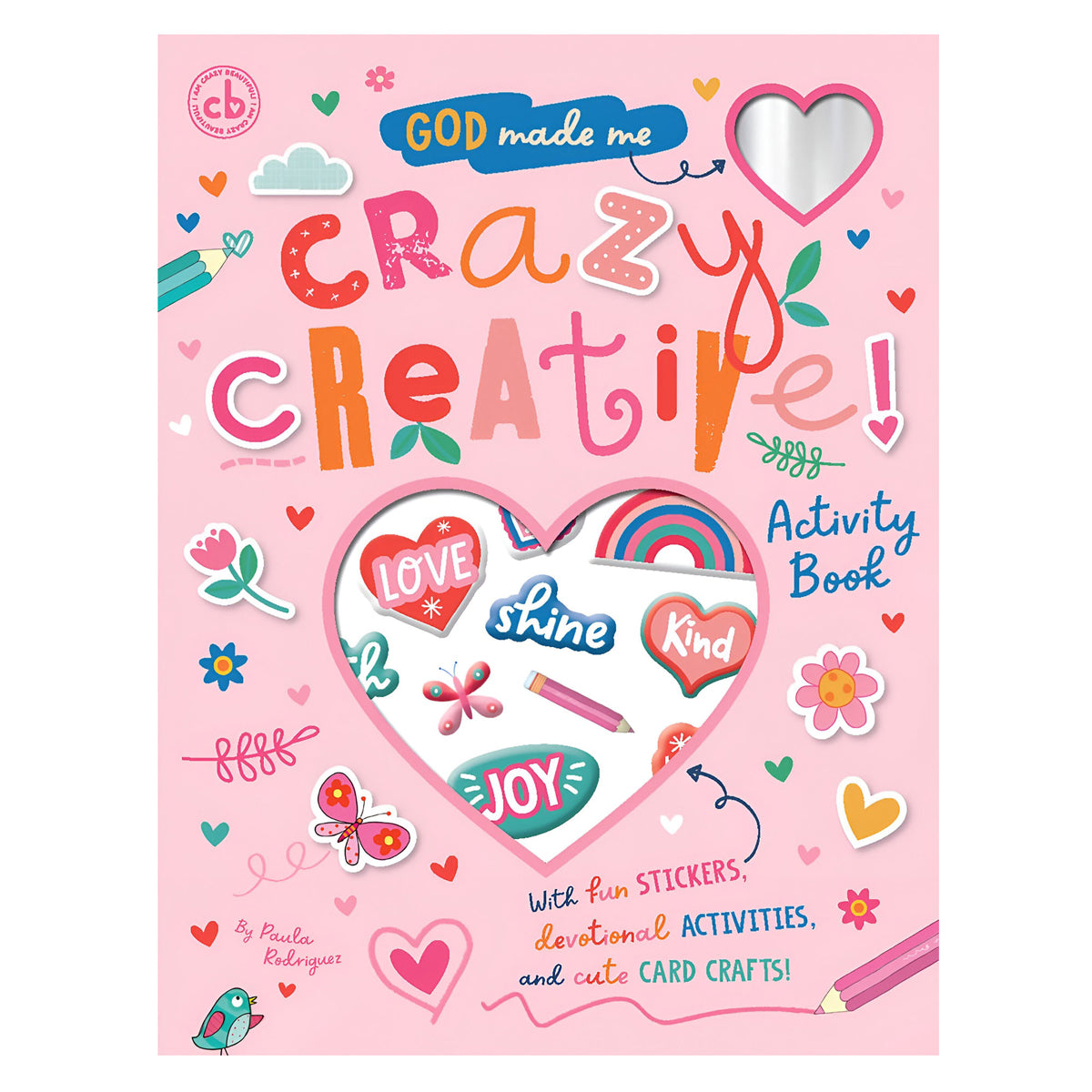 God Made Me Crazy Creative Activity Book (Paperback)