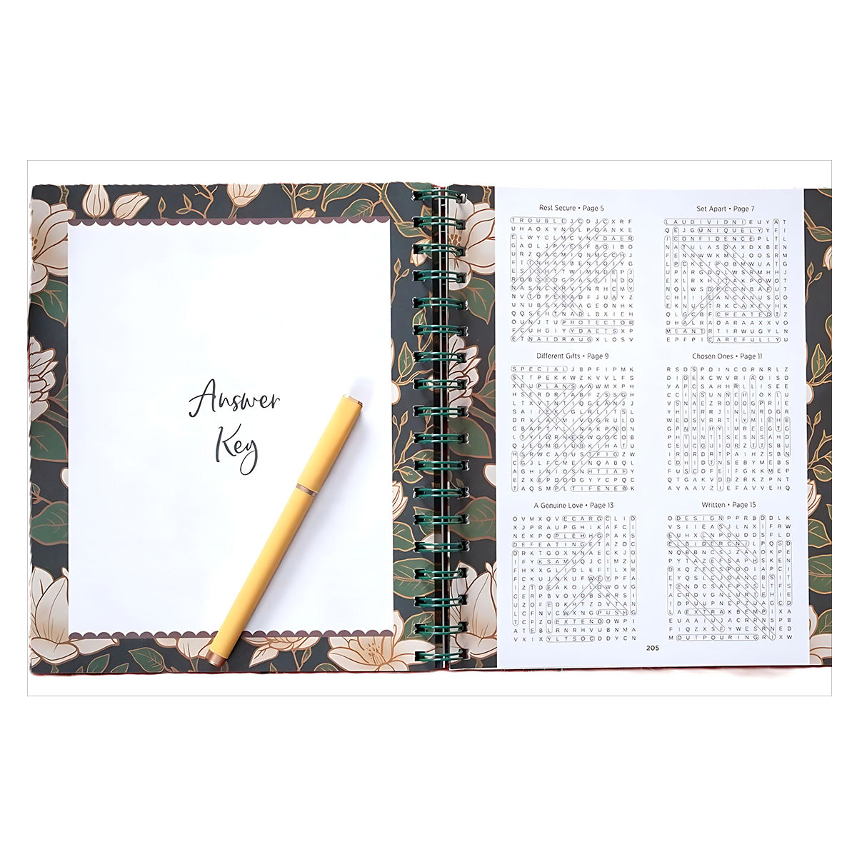 100 Days of Strength for Women: Bible Word Search Devotional Large Print (Spiral-Bound)
