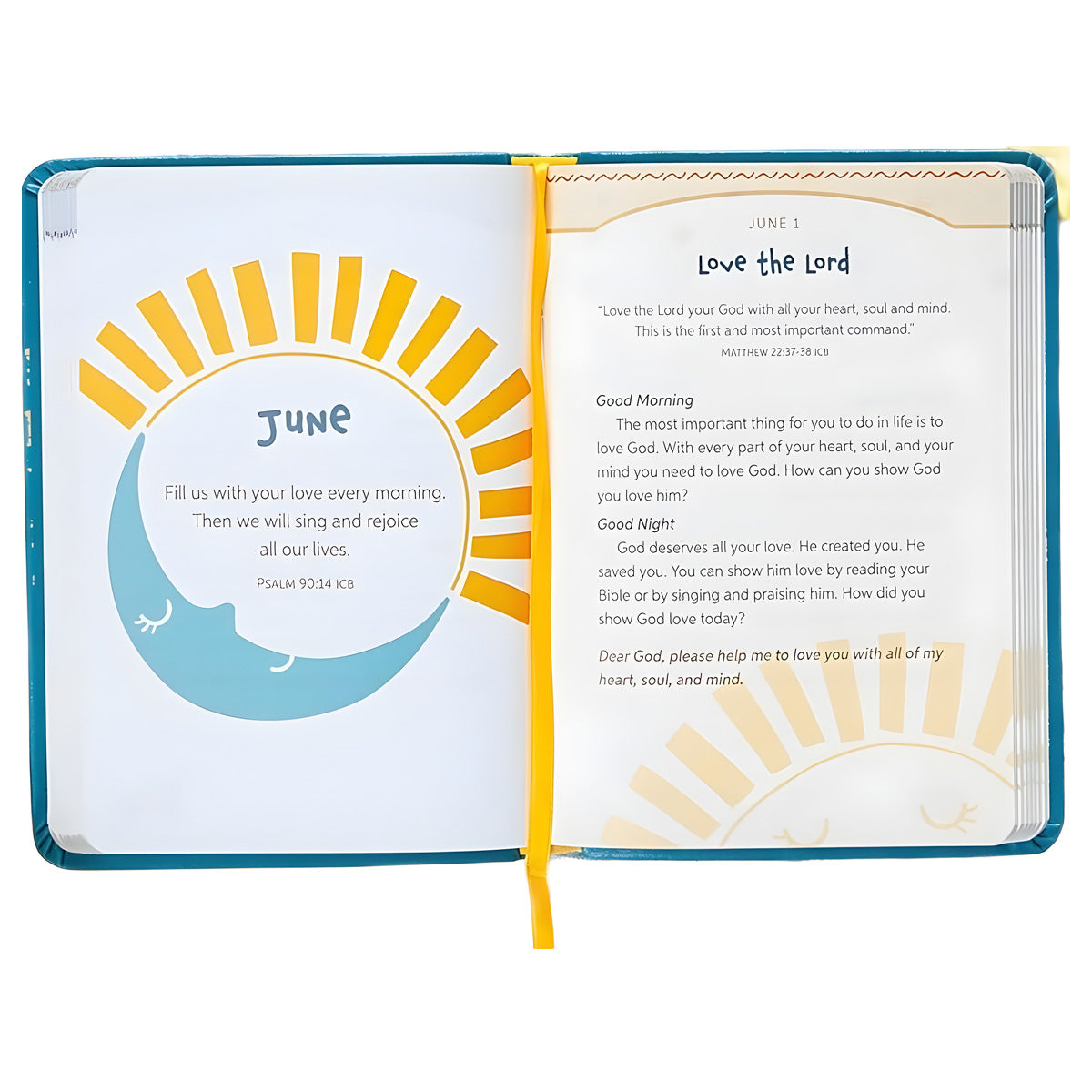 Good Morning and Good Night: A 365-Day Devotional for Little Hearts (Imitation Leather)