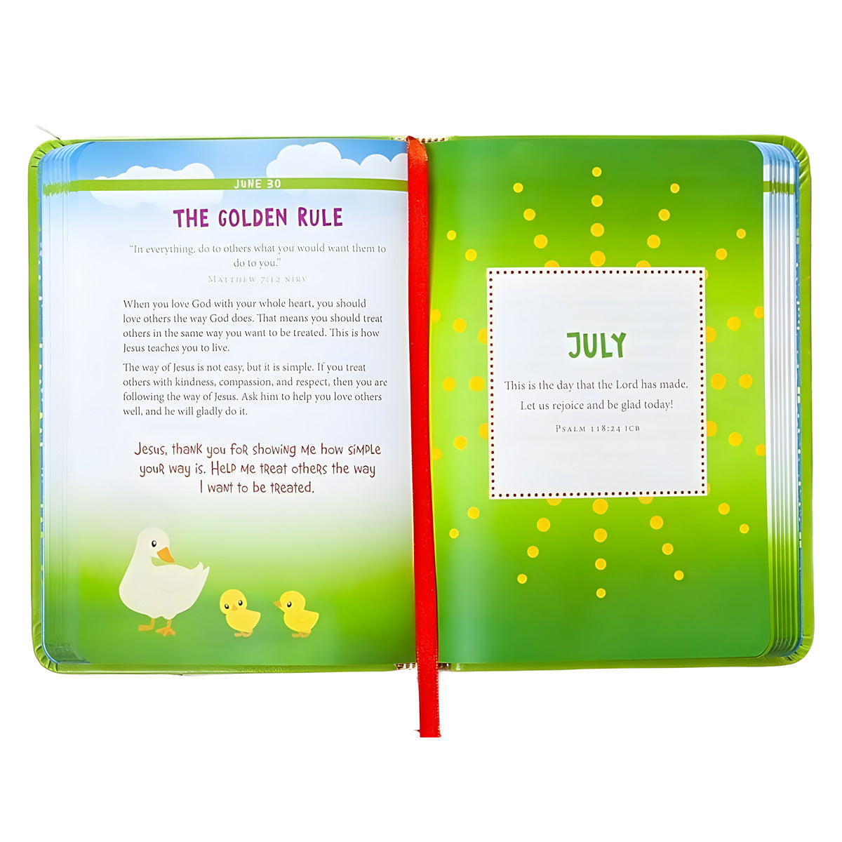 Jesus First for Kids: 365 Devotions to Start Your Day (Imitation Leather)