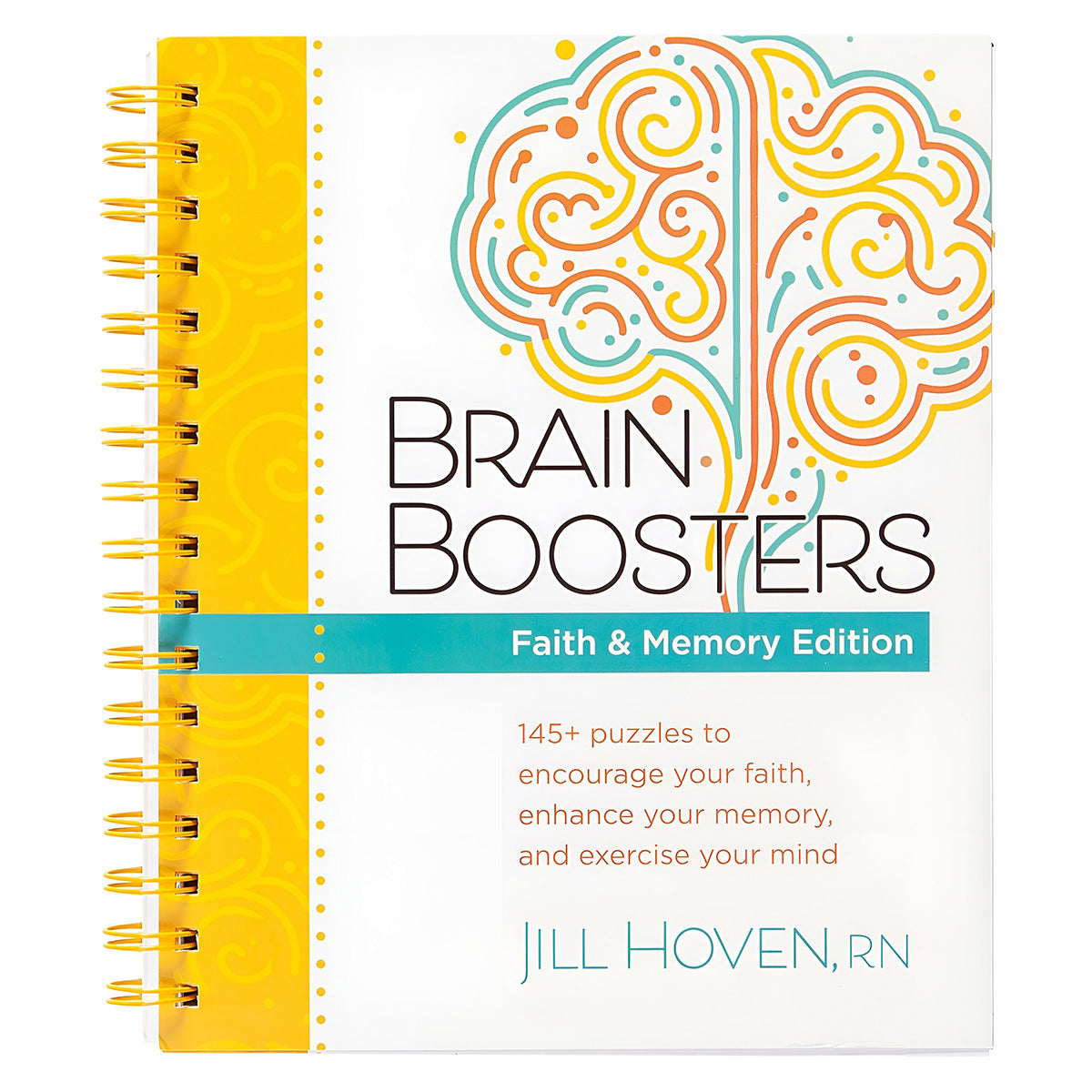 Brain Boosters – Faith & Memory Edition: 145+ Puzzles to Encourage Your Faith (Spiral-Bound)