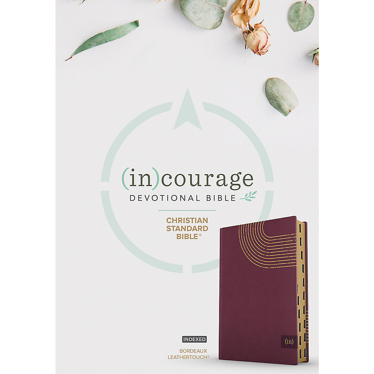 CSB Bordeaux Imitation Leather (In) Courage Devotional Bible Indexed