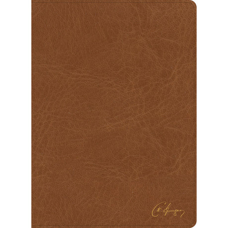 KJV Spurgeon Study Bible Tan (Imitation Leather)