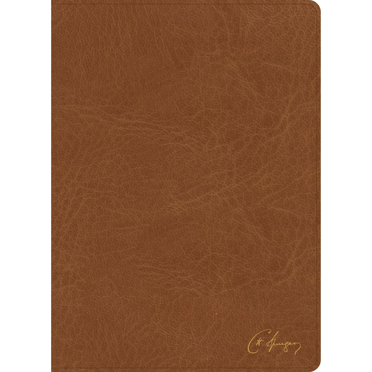 KJV Spurgeon Study Bible Tan (Imitation Leather)