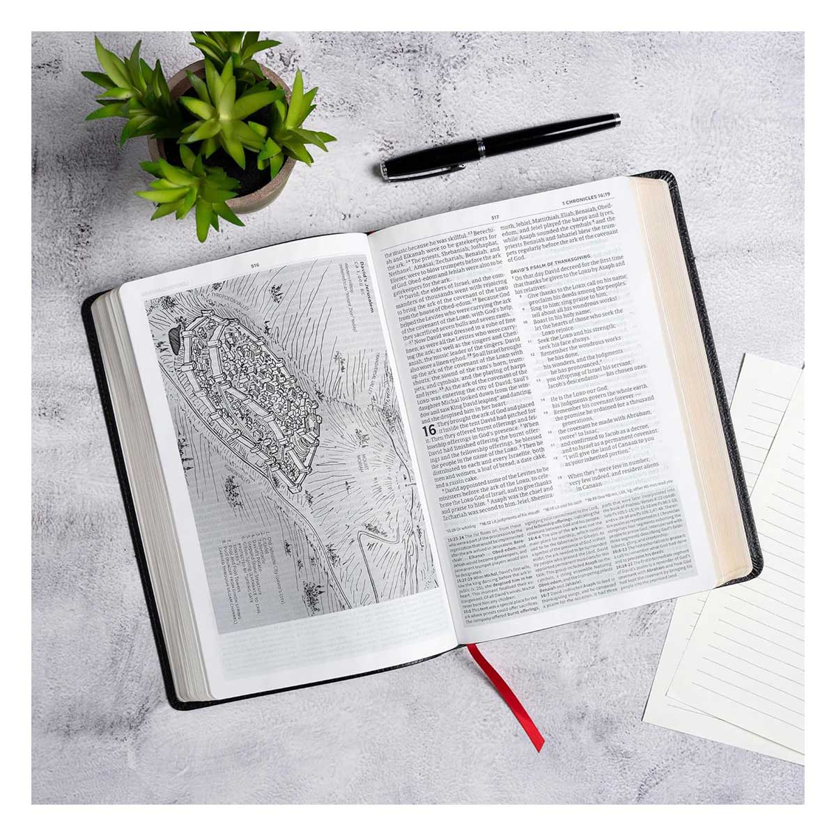 CSB Black Imitation Leather Everyday Study Bible