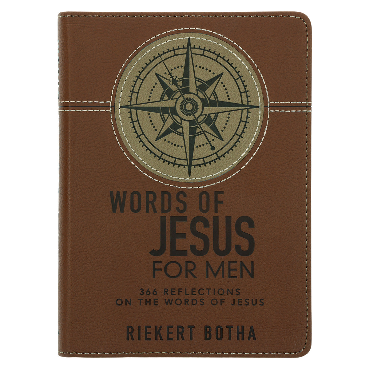 Words of Jesus for Men: 366 Reflections on the Words of Jesus (Faux Leather)