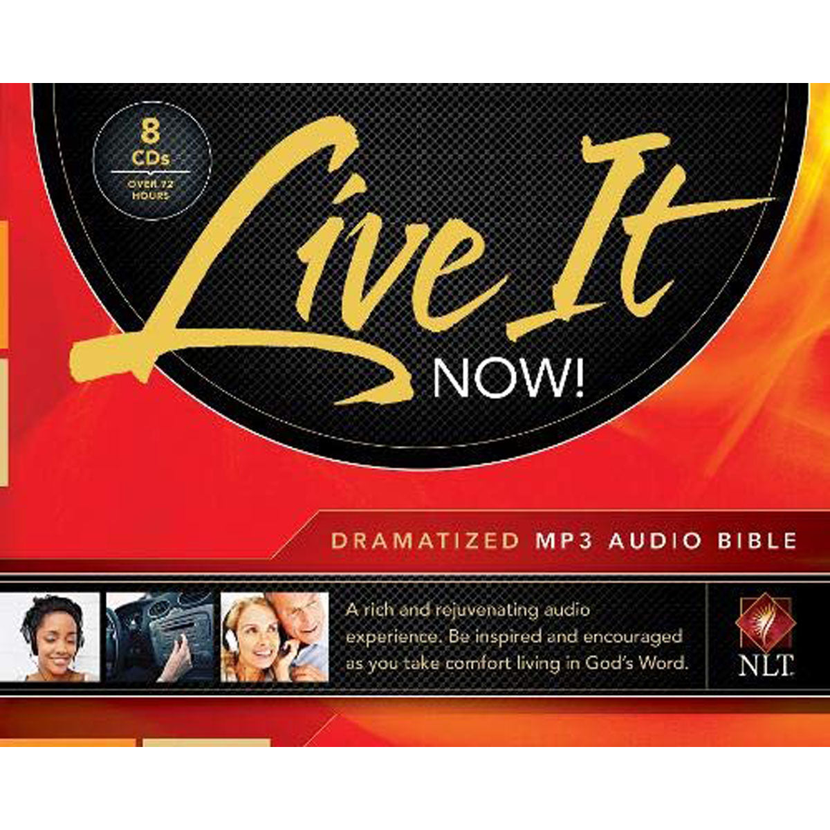 NLT Live It Now Dramatized (8 CD's)(Audio Bible)