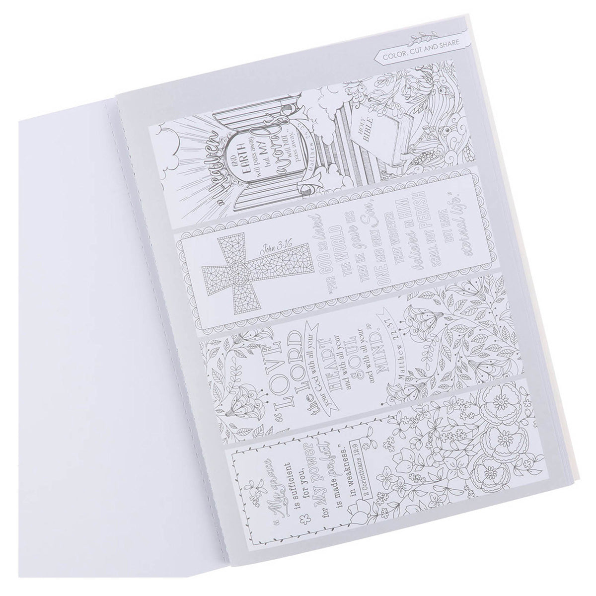 Color The Words Of Jesus (Paperback)