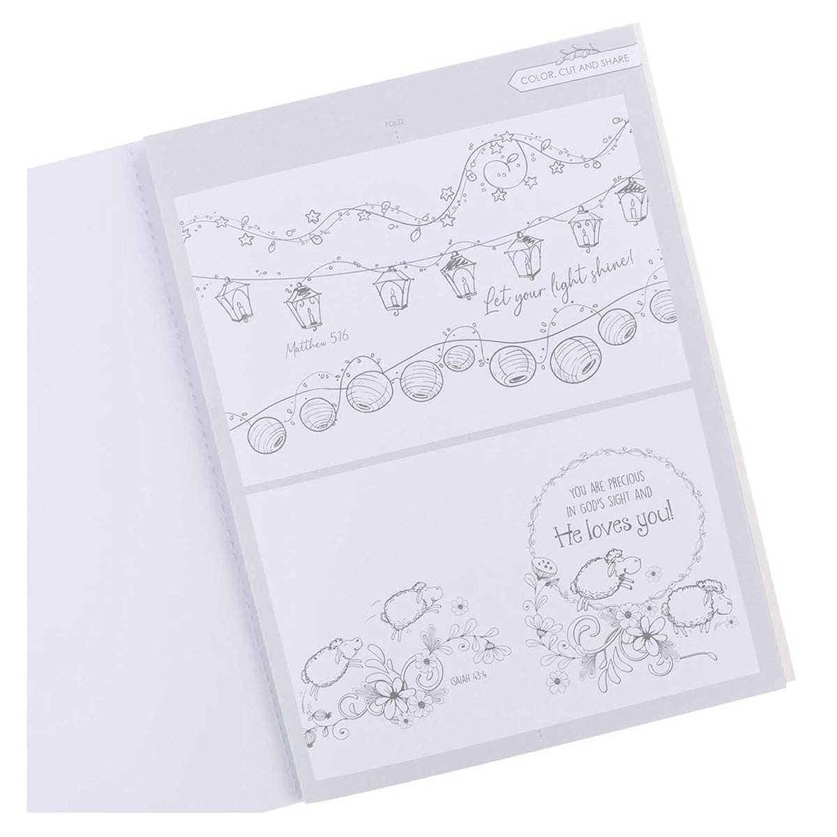 Color The Words Of Jesus (Paperback)