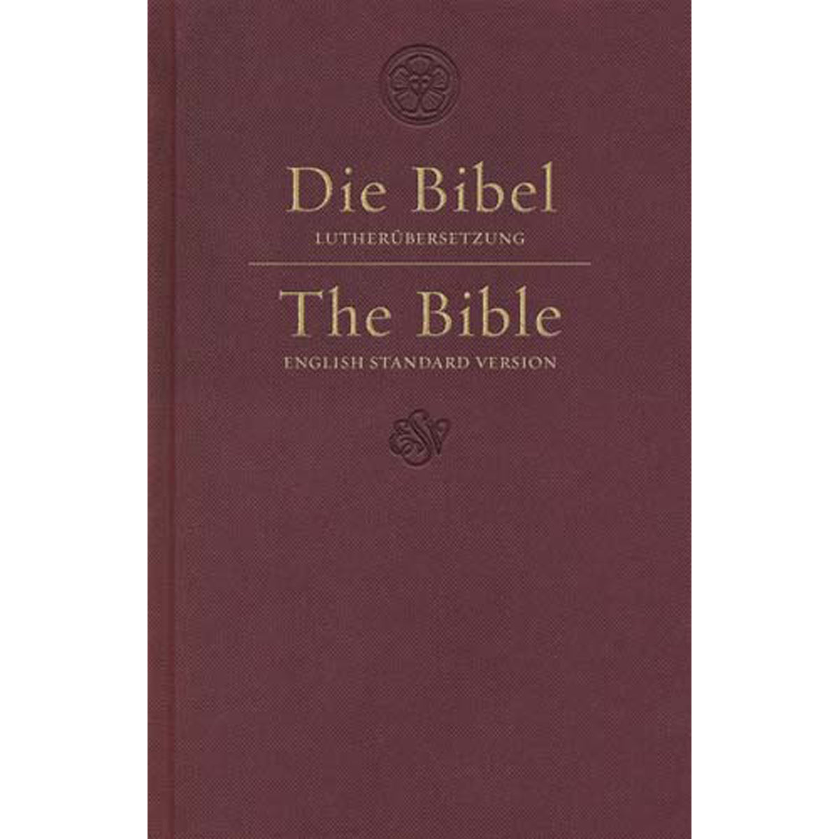 ESV German / English Parallel Bible Red (Hardcover)